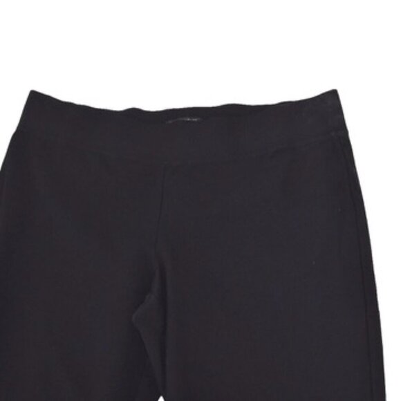 Eileen Fisher Black Slim Pants M Minimalist Stretch Made in USA - Picture 8 of 9